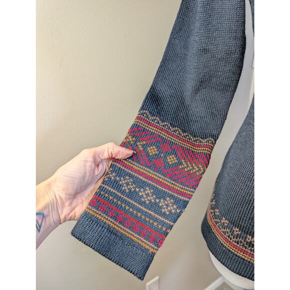 Vintage Wool Embroidered Cardigan - Picture 5 of 6